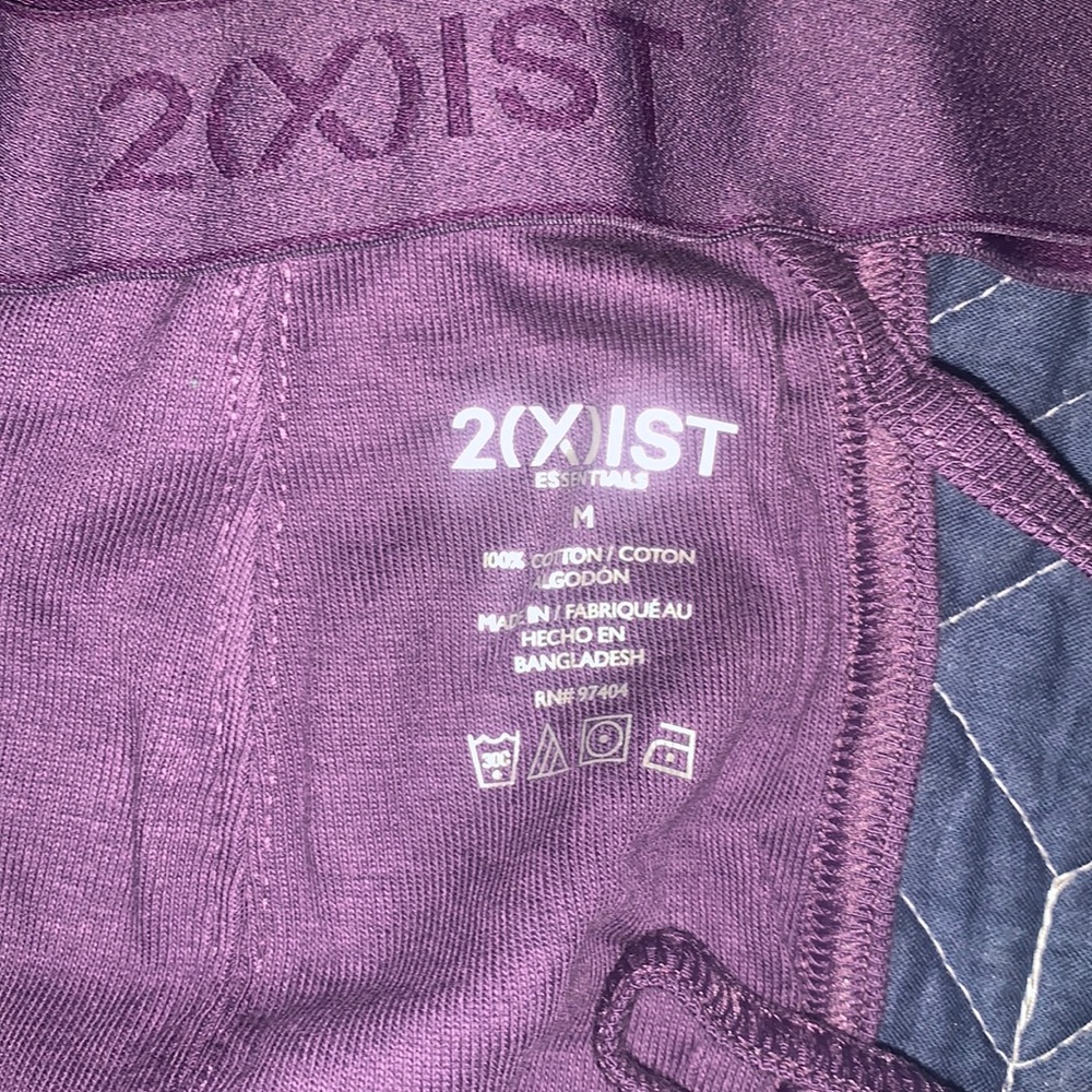2xist y-back thong men’s size medium - purple - Picture 4 of 8
